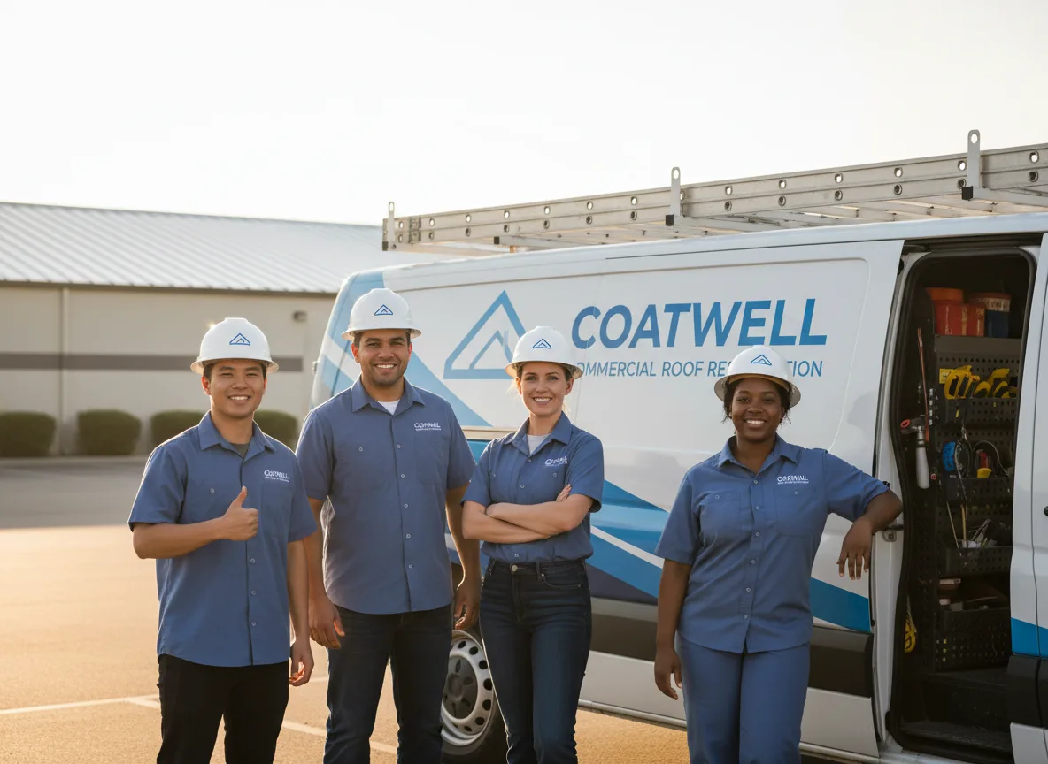 Commercial roof coating company in Honey Grove, PA